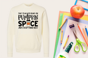 Pumpkin Spice Sweatshirt (free Dunkin Donut gift included)