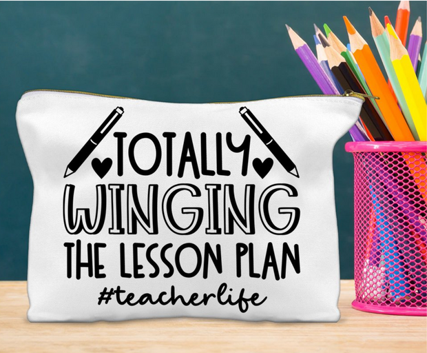 Totally Winging the Lesson Plan Pouch